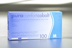 Guante De Nitrilo Sin Polvo Talla M