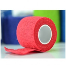 Venda cohesiva elástica 4,5mx5cm (Rojo) (1ud)
