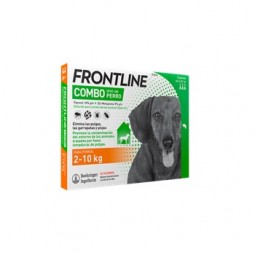 Frontline Combo para perros 2 a 10 kg 3 pipetas