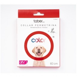 Taberdog Collar Permetrina Rojo 60 Cm