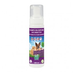 Champú Espuma Perros Y Gatos Anti-Insectos MFS 200 ml