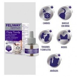 Feliway Optimum Difusor + Recambio 30 días