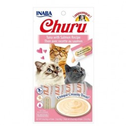 CHURU GATO ATUN CON SALMON 4 X 14 GR
