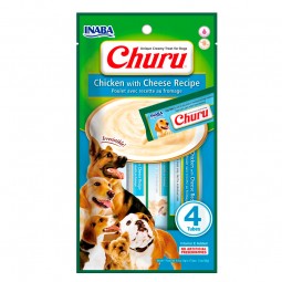 Churu Perro Pollo con Queso 4 X 14 gr
