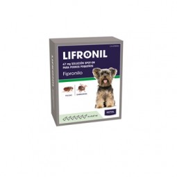 Lifronil 67 Mg Perros 2 a 10 Kg 6 Pipetas