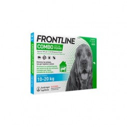 Frontline Combo para perros 10 a 20 kg 3 pipetas
