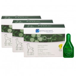 Dermoscent Pyospot Perros 20 - 40 kgs 4 pipetas