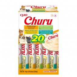 Churu Gato Variedades de Pollo Caja 20 x 14 gr
