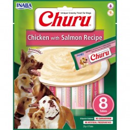 Churu Perro Pollo con Salmon 8 X 20 gr (Caja 8 ud)