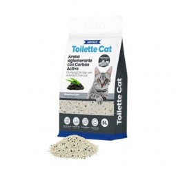 Arena Bentonita Toilette Cat Carbón Activo Nayeco  5L / 4,5Kg