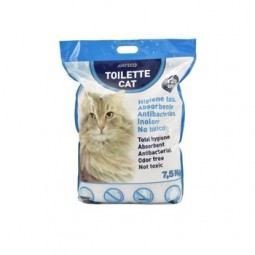 Arena de Silice Toilette Cat 7,5 Kg Para 120 Días Nayeco