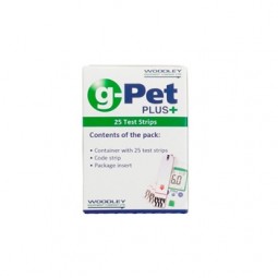 Tiras Glucosa Para Glucometro G-PET Plus 25ud