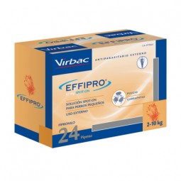 Effipro Perro 2-10 kg 24 pipetas