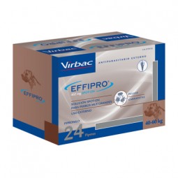 Effipro Perro 40-60 kg 24 pipetas