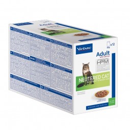 Adult Neutered Cat de salmon en salsa 12x85 gr