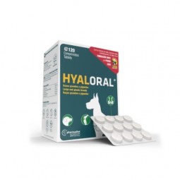 Hyaloral Razas Grandes 120 comprimidos