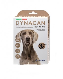 Dynacan Perros 20-40 kg 3 pipetas