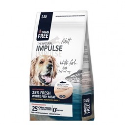 Natural Impulse Dog Adult Pescado Blanco GRAIN FREE 2,5 KG