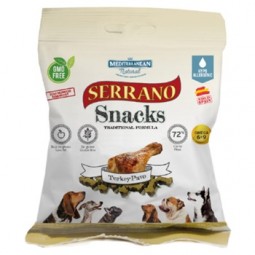 Snack Serrano Perros Pavo Bolsa 85 gr