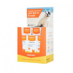 Expositor HelioVet (3 un. Spray y 3 un. Crema)