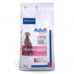Adult Dog Sensitive Digestive Large & Medium HPM 12 Kg (Virbac)