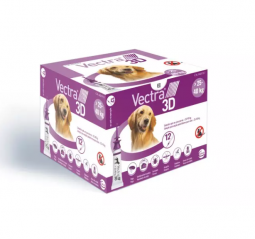 Vectra 3D perros 25 a 40 kg 12 pipetas