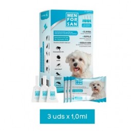 Pipetas Antiparasitarias 4-10KG Men For San