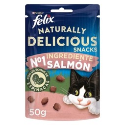 Felix Naturally Delicious Salmon 50 gr Gato Rosa