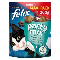 Felix Party Mix Original Maxi Pack 200 gr Gato Azul