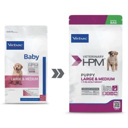 Puppy Large & Medium Dog 3 Kg HPM (Virbac)