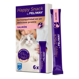 Feliway Happy Snacks Salmon 6 Sticks 15 Gr
