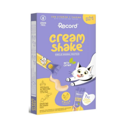 Snack Gato Cream Shake Pollo Record
