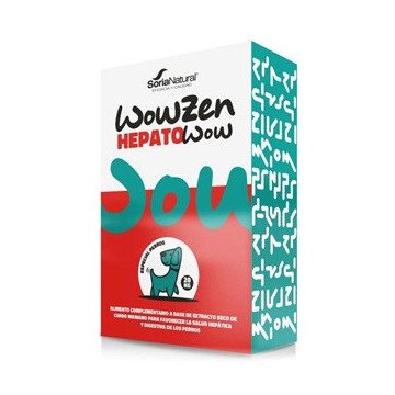 Hepatowow Perros 20 Kg 600 Mg 48 Comp